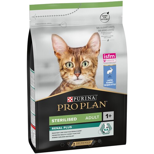 Purina PRO PLAN Sterilised Adult Renal Plus zajec - 3 kg Cijene