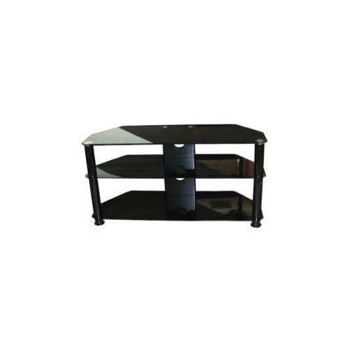  Stalak za TV GNC AVS040-1000, staklo black/black 1000x400x500mm Slike