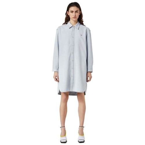Diesel Dress - DE-BLEX DRESS blue Slike