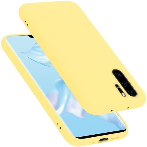  Ohišje, združljiv s Huawei v tekoči rumeni - zaščitni pokrov, narejen iz fleksibilnega silikona TPU, (20587398) Cene