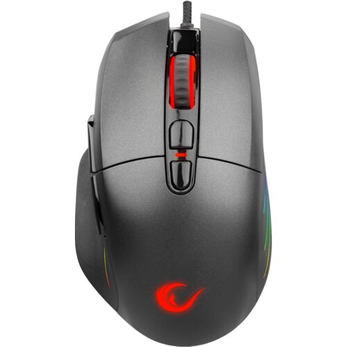  Miš gaming RAMPAGE SMX-R650 SCORE Usb Black, RGB illuminated 10000 Dpi, PMW-3325, 8D. Programable Gaming Mouse Cijene