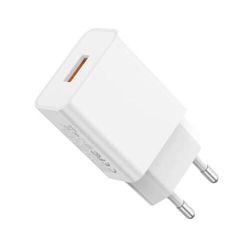 XO Kucni punjac L127 ulaz USB-A QC 18W white + type-C cable Cijene