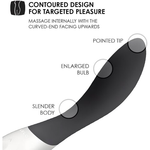 Lelo Vibrator Mona Wave, črn Slike