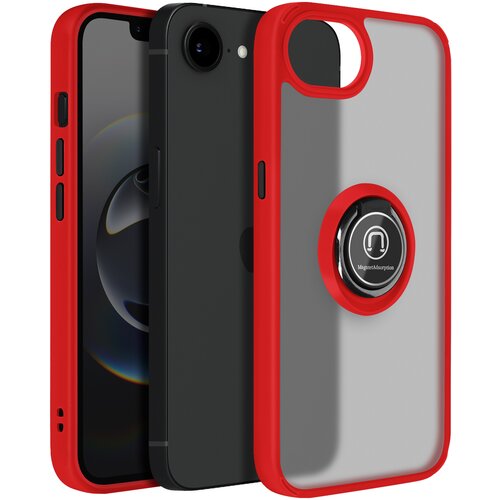 AVIZAR Ohišje za iPhone 16e Bague Magnétique, Rdeča, (5000014986) Cene