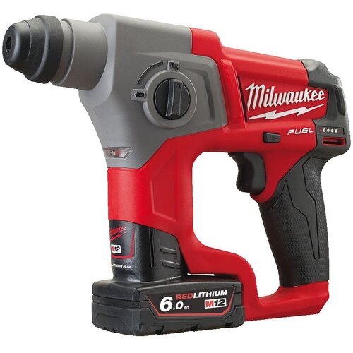 Milwaukee aku. udarna bušilica sds+ 12V 2x6Ah - M12CH-602X Slike