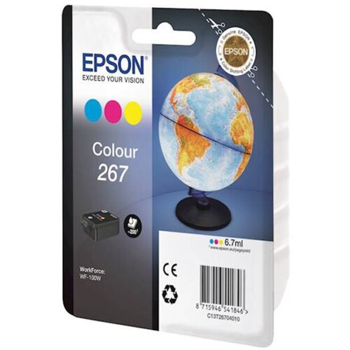  Tinta EPSON 267 Color za mobilni printer WF-100W Cijene