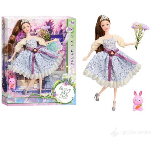  Lutka sa haljinom i cvećem DOLL Slike