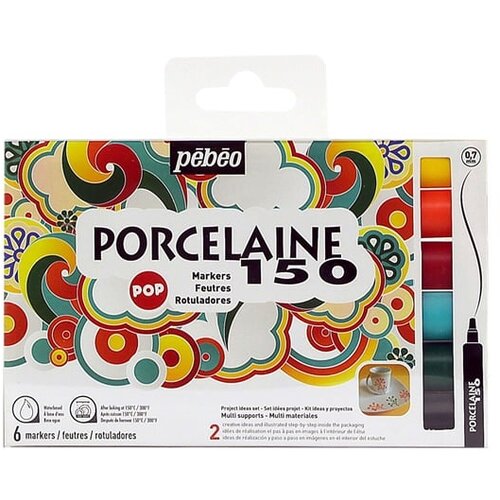  Set od 6 markera za porculan porcelaine 150 - pop KORISTI SE Cijene