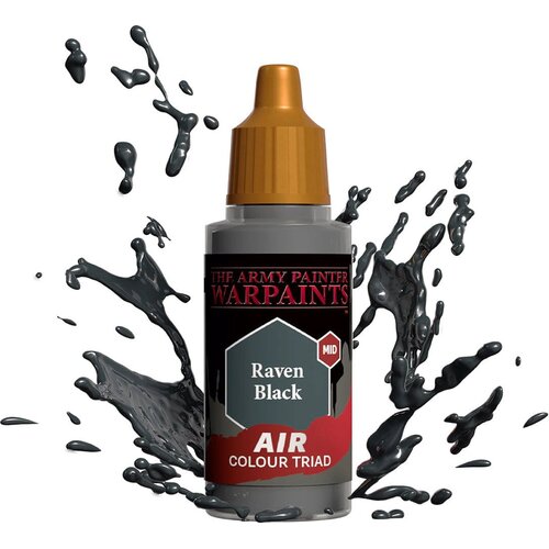 The Army Painter Warpaints Air - Raven Black Cene