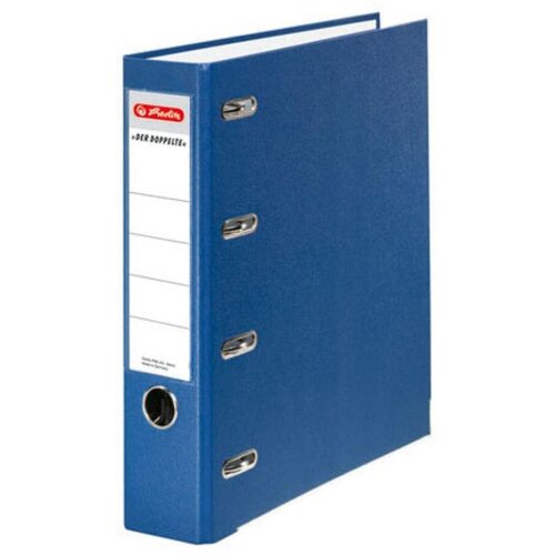 Herlitz Registrator samostojeći A4, 7 cm, 2 mehanizma, maX.file protect, , plavi Slike