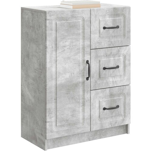  Kreveta Betonska siva 66 x 34,5 x 87 cm Konstruirano drvo Slike
