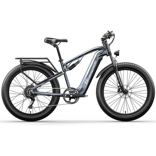 Shengmilo 2024 Novo električno kolo MX05 48V 1000W Bafang Motor Fat Bike E-Mountain Bike 17.5AH LG Lithium Battery Adults Bicycle, (21219076)