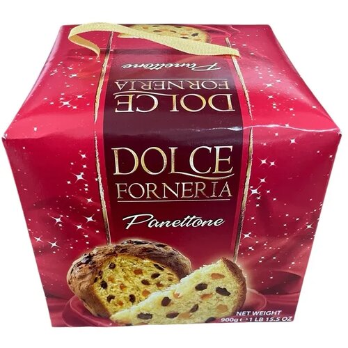  Panetone DOLCE FORNERIA biskvit sa voćem 900g Slike