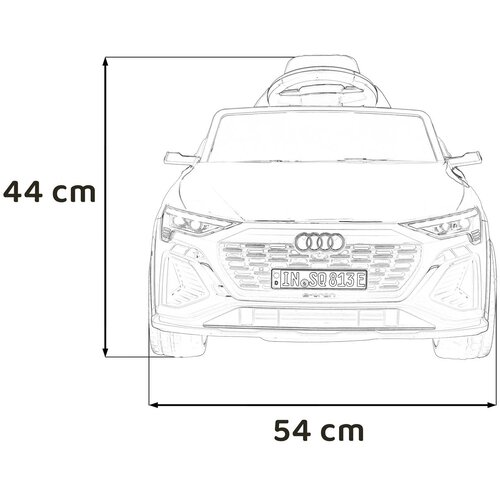  Licencirani auto na akumulator Audi SQ8 - žuti Slike