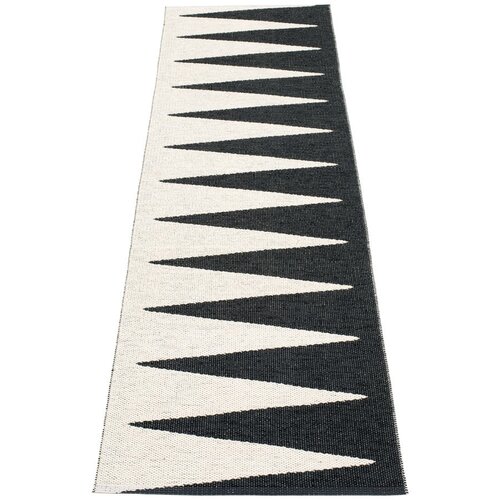 Pappelina črno-bel zunanji in notranji tekač 70x250 cm vivi black &amp;ndash; Slike