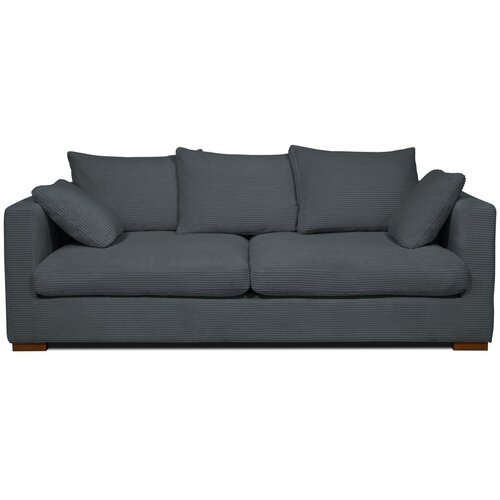 Scandic Siva sedežna garnitura iz rebrastega žameta 220 cm Comfy – Cene
