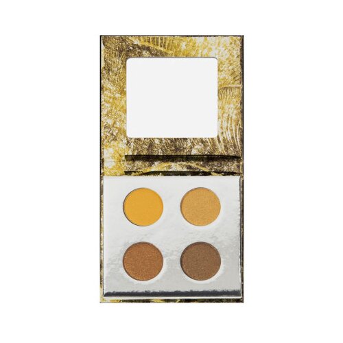 Bh Cosmetics X Doja Cat paleta senčil - Elements Mini Shadow Quad - Gold Cene