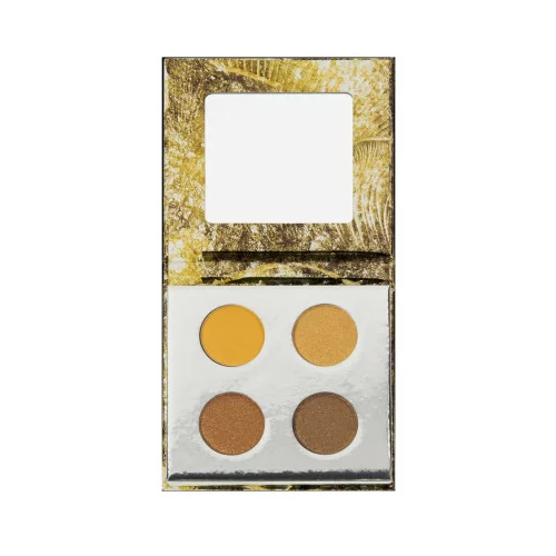Bh Cosmetics X Doja Cat paleta senčil - Elements Mini Shadow Quad - Gold