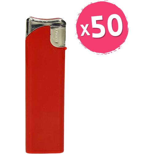  Vžigalnik Feniks Twist Mat, rdeč, 50 kosov Cene