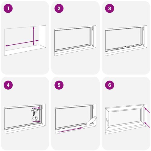  Prozor za podrum RISOR Antracit 100 x 70 cm PVC i staklo - Antracit 100 x 70 cm (trostruki sloj) Nagibanje i okretanje lijevo Slike