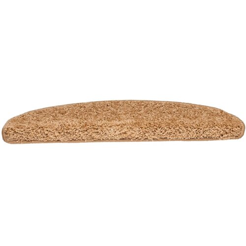  Prostirke za stepenice 10 kom 65x21x4 cm bež poluokrugle velike Slike