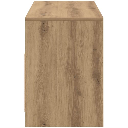  TV komoda 102 x 37,5 x 52,5 cm Hrast artisan Konstruirano drvo Slike
