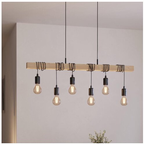 Eglo 55242 - viseći visilica na sajli townshend 6xE27/60W/230V Slike