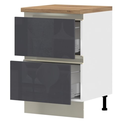 Jela spodnji element R-60-2MBOX/5 za kuhinjo infinity (več barv)-kristalno bela Cene