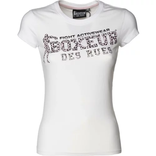 Boxeur Des Rues ženska majica front logo r neck bela