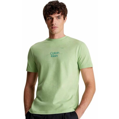 Calvin Klein zelena muška majica CKK10K112489-LJ4 Slike