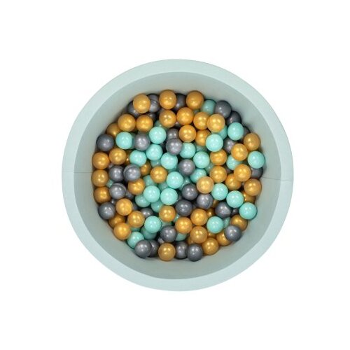 WALLXPERT bazen s lopticama, Bubble Pops v8, 85x85x30 cm, Mint Cijene