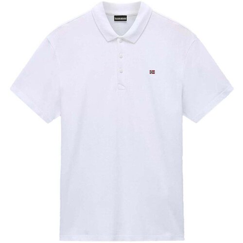 Napapijri Ealis Polo Shirt Bright White Bijela Slike