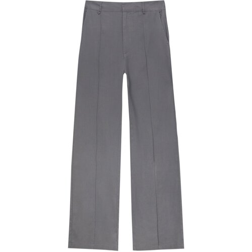 Pull&amp;amp;Bear Hlače na rob siva Slike