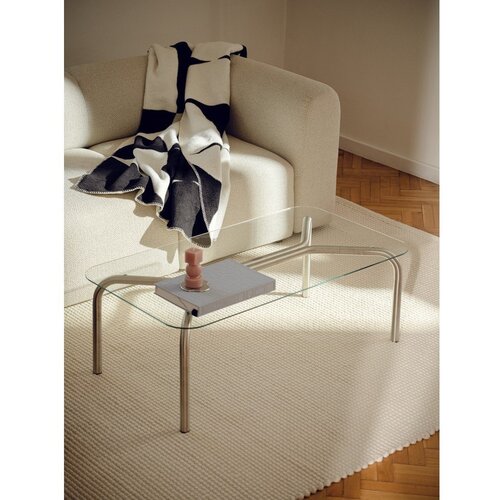 Noo.ma Crna/krem deka 150x200 cm Tul &amp;ndash; Slike