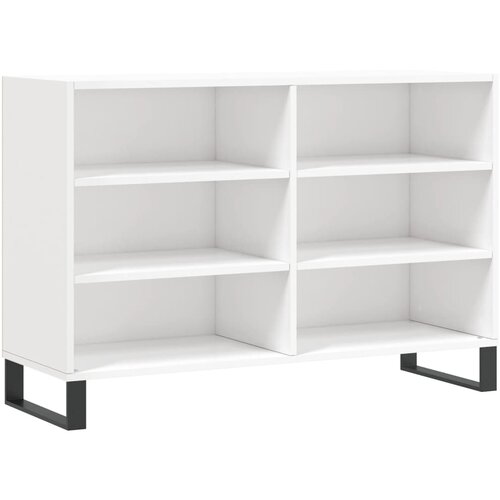 Maison Chic Komoda - Predalnik visok sijaj bela 103,5x35x70 cm inženirski les, (21718710) Slike