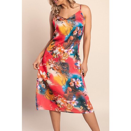 Fenzy Mini Haljina S Printom, Roza Slike