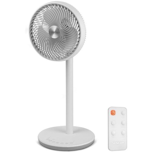 Sencor Stojni ventilator 3D UltraSilent 26W/230V beo + daljinski upravljač Cene