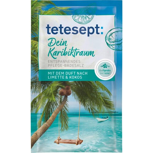 TETESEPT Kopalna sol "Karibske sanje" - 60 g Cene