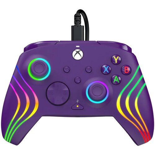 Pdp XBOX Wired Controller Afterglow Wave Purple Slike