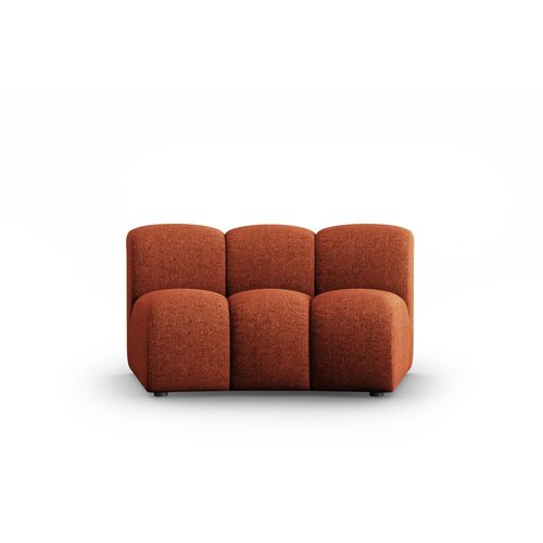 Micadoni Home opečnato oranžen modul za sedežno garnituro (sredinski modul) lupine Slike