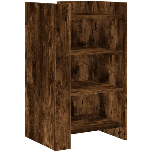 Maison Chic Komoda - Predalnik dimljeni hrast 45x35x75 cm inženirski les, (21718221) Slike