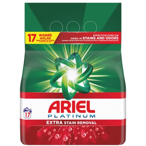 Ariel Extra Stain Removal, praškasti deterdžent, 17 pranja Cene