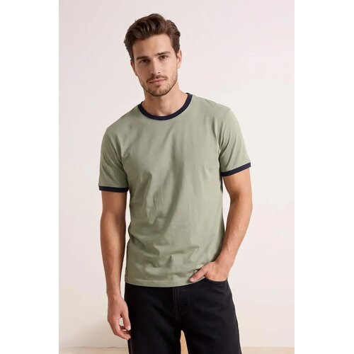 Trendyol Mu&scaron;ka majica Tmnss26Ts00009, Zelena Cene