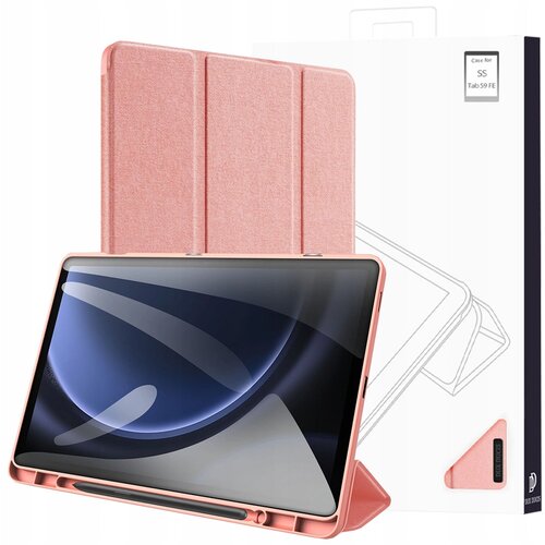 Dux ducis ETUI CASE Z EKOSK&amp;Oacute;RY Z PODSTAWKĄ DO SAMSUNG TAB S9 FE+ R&amp;Oacute;ŻOWE, (21981262) Slike