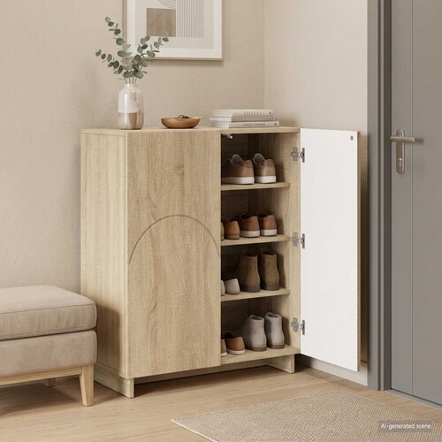  Ormar za cipele 73 x 38 x 87,5 cm Konstruirano drvo Slike