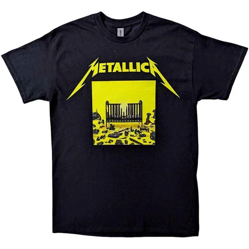 Metallica Majica 72 Seasons SquaRed Cover Black S