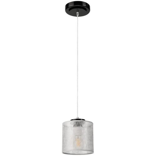  Zavesni luster ROSA na kablu 1xE27/60W/230V crna/siva Cene
