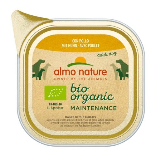 Almo Nature Bio Organic - piščanec 100 g Cene