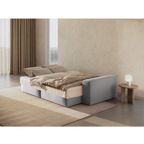 Micadoni Svijetlo siva sklopiva sofa 247 cm Jodie &amp;ndash; Home Slike