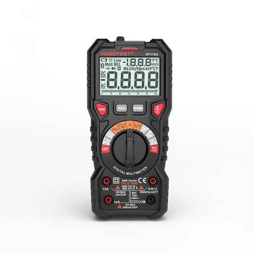 HABOTEST Digitalni multimeter s svetilko HT118A, True RMS, NCV, (20848637) Cene
